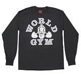 LTS-01 World Gym Classic Logo Long Sleeve Tee