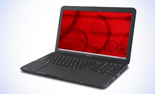 Toshiba C855D-S510 Laptop Computer / 15.6-inch Display Screen / AMD E-300 Dual-core 1.4GHz Processor / 4GB DDR3 SDRAM / 320GB Hard Drive / Double-layer DVD� RW/CD-RW / Webcam / 6-cell Battery / Windows 8 / Satin Black On Sale