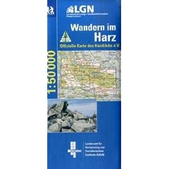 Wandern im  Harz 1 : 50 000. Wandern im Westharz / Wandern im Ostharz / Begleitheft