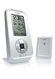 Timex TX6140 Wireless Electronic Thermometer with Hygrometer, Barometer, Bargraph, Weather Icons, Clock, and Calendar