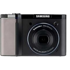 Samsung NV8 Digitalkamera (8 Megapixel, 3-fach opt. Zoom, 6,4 cm (2,5 Zoll) Display, ISO 3200) schwarz