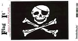Jolly Roger Flag 6 Self Adhesive Vinyl Decals