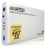 Infosafe 2.5 Sata To USB 2.0 On-the-go Drive Enclosure