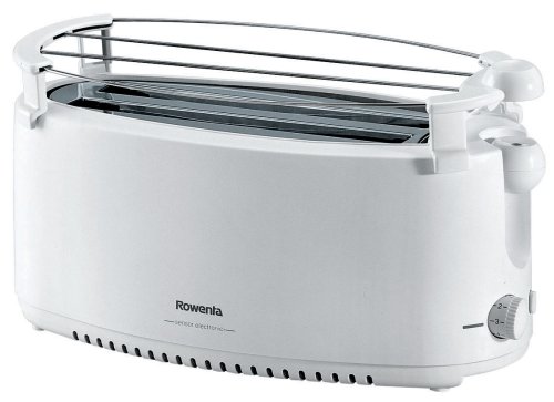 Rowenta TP 045 Toaster für 4 Scheiben weiß