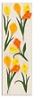 Martha Stewart Crafts Stickers Tulip Flowers Orange/Yellow By The Package