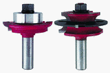 Freud 99-280 Recoverable Bead Glass Door Bit Set (Quarter Round Profile)
