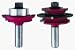 Freud 99-280 Recoverable Bead Glass Door Bit Set (Quarter Round Profile)