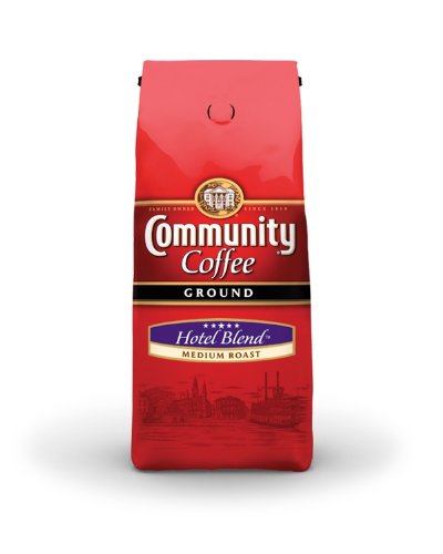 Community Coffee Ground Coffee, 5 Star Hotel Blend, 12-Ounce Bags (Pack of 3)