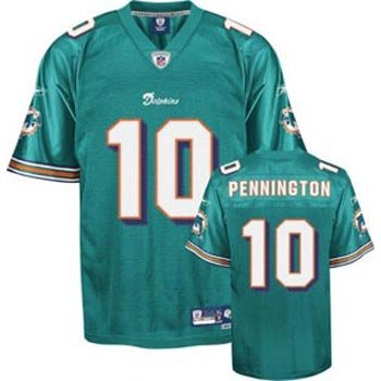 Chad Pennington Miami Dolphins Reebok Premier Jersey - XL