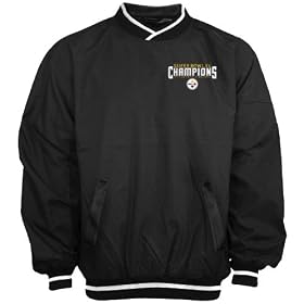 Pittsburgh Steelers Super Bowl XL Champions Sideline Pullover Jacket