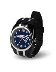 Sports: NFL New England Patriots Crusher Watch, Black - Rico Industries, Inc.