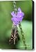 Lovely Moth on Dainty Flower Canvas Print / Canvas Art - Artist Carol Groenen
