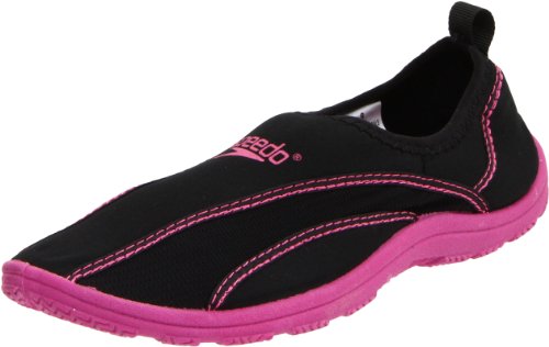 Speedo Women's Surfwalker Pro Water Shoe,Black/Hot Pink,11 M US