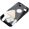 AmazonBasics Silikon-Etui und Display-Schutz f�r Apple iPhone 4 und 4S