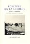 Ecriture de la lumi�re