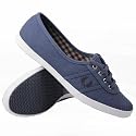 Fred Perry Aubrey Canvas Schuh Blau