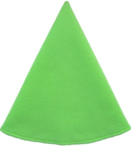 Red Gnome Hat Boys Costume Cap (Neon Lime)