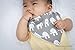 Kaydee Baby Organic Teething Bandana Drool and Dribble Bibs with Adjustable Snaps for Girls and Boys (Elephants) Set of 4 with Gift Bag