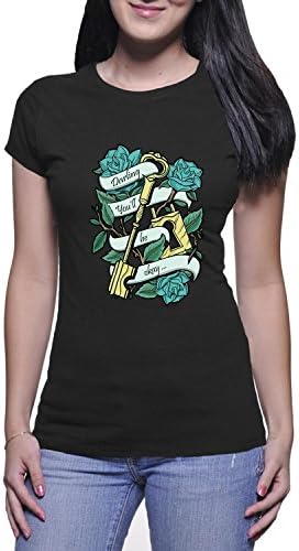 Pierce The Veil Darling You Will Be Okay Women T shirt Black Medium