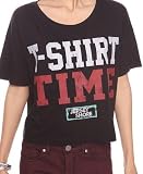 Jersey Shore: T-shirt Time Crop Tee - Girls