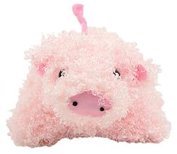 Multipet Curly Pets Dog Toy, Pig