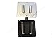 PAW International RV TV Bracket (Polymer) 2 Piece Set, White Wall