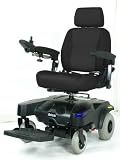 Drive Medical Sunfire EC Power Wheelchair, Blue, 18"