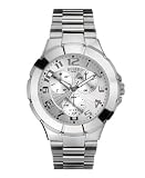 41DSfkyd4VL. SL160  GUESS Black Leather Strap Watch