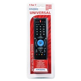 Grundig 7 in 1 Universal Remote Control - One For All with Ultra Slim Design