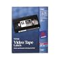 Avery Laser Video Tape Cassette Labels  Face and Spine