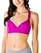 Caramel Cantina Juniors Racerback Push up Sports Bra with Mesh Stripes