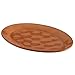 Rachael Ray Cucina Dinnerware 10-Inch x 14-Inch Stoneware Oval Platter, Pumpkin Orange