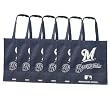 Milwaukee Brewers 6 Pack Reusable Bags - MLB Baseball