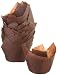 Regency Pack of 24 Tulip Standard Baking Cups, Brown