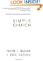 Simple Church: Returning to God's Process for Making Disciples