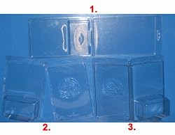 Hot Wheels Blister Pack Cover Plastic Protectors, Car Cases, 24 Pack