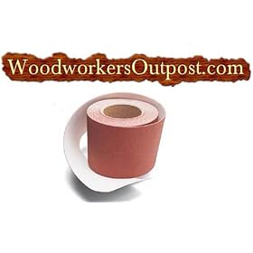 Stick on PSA Sandpaper roll, 2-3/4" x 40 yard, 280 Grit