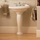 American Standard 0211.00 Reminiscence Pedestal Sink Bowl Only Finish: White, Drillings: Single-Hole