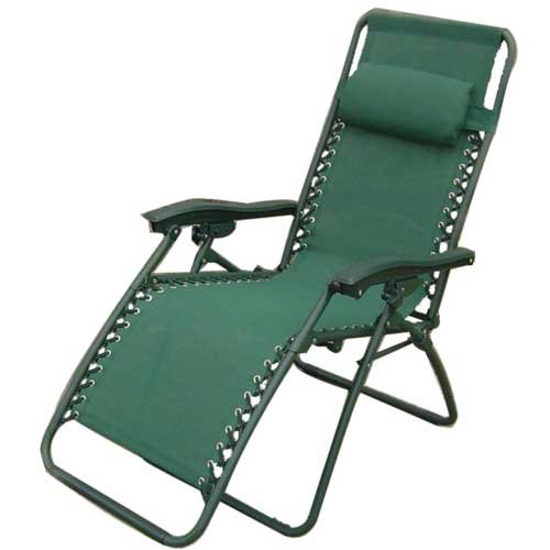 AMH Zero Gravity Relaxer Garden Furniture Lounger Chair New