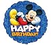 Mickey Happy Birthday 18" Mylar Balloon
