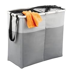 Zeller 13222 W�schesammler, 2-fach, Polyester, anthrazitgrau  63x31x55