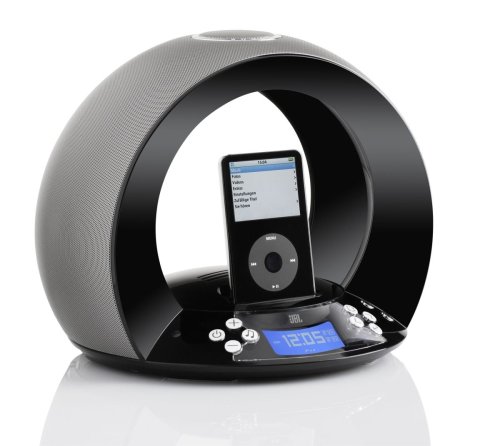 Childrens Toyshop  Electronics : JBL On Time - Clock radio with iPod cradle - black