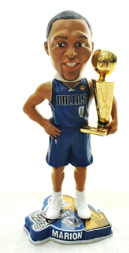 DALLAS MAVERICKS #0 SHAWN MARION NBA OFFICIAL 2011 CHAMPIONSHIP TROPHY BOBBLEHEAD BOBBLE