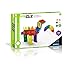 PowerClix Solids Magnetic Building Blocks Set, 94 Piece Magnetic Tiles, STEM Educational Construction Toy