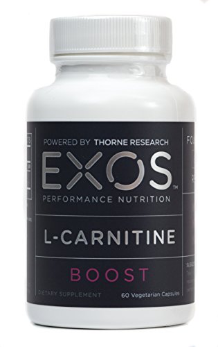 EXOS Performance Nutrition - L-Carnitine - Amino Acid Supplement to Aid Fat Metabolism - 60 Capsules EXOS Performance Nutrition - L-Carnitine - Amino Acid Supplement to Aid Fat Metabolism - 60 Capsules