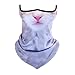 ECYC Unisex 3D Prints Animal Pattern Half Face Mask Neck Gaiter Warmer Scarf for Outdoor Sports,Cat