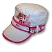 Disney High School Musical Buckle Cadet Cap Hat with Pink Trim