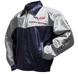 Corvette C6 Elite Lambskin Bomber Machine Silver