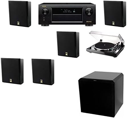 M&amp;K Sound MP150II Wall Speaker 5.1 Thorens TD-240-2 HRS12 Denon AVR-X5200W