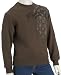 Quiksilver Strickpullover CREW NECK FLEECE PRINT 45 GET MOVIN, bark